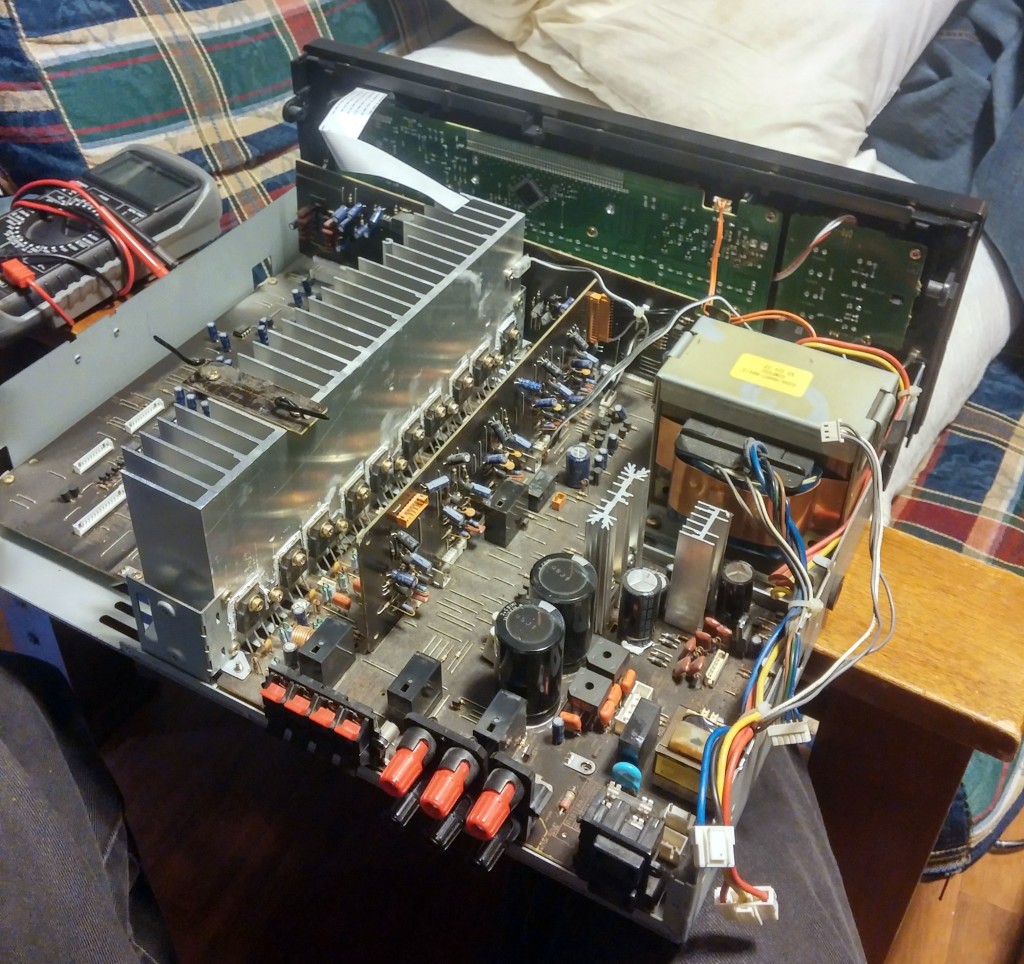 Denon AVR-1801 – Blinking Red Light Repair » Blog – Dan Joannis