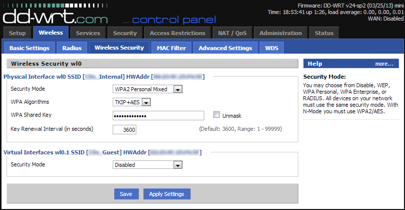 Creating a Private + Guest WiFi Access Point (DD-WRT) » Dan Joannis